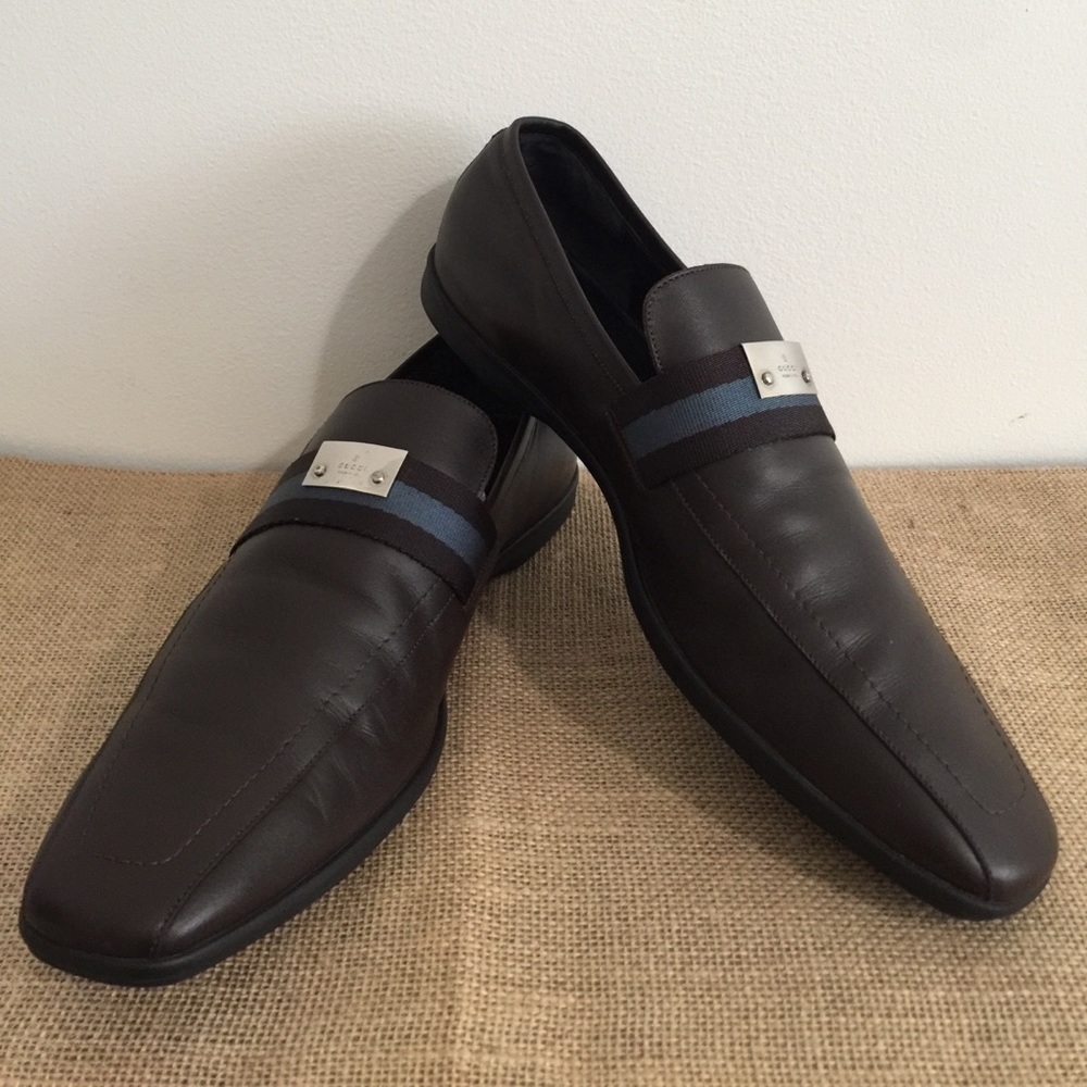 Men’s Gucci Leather Loafers Shoes